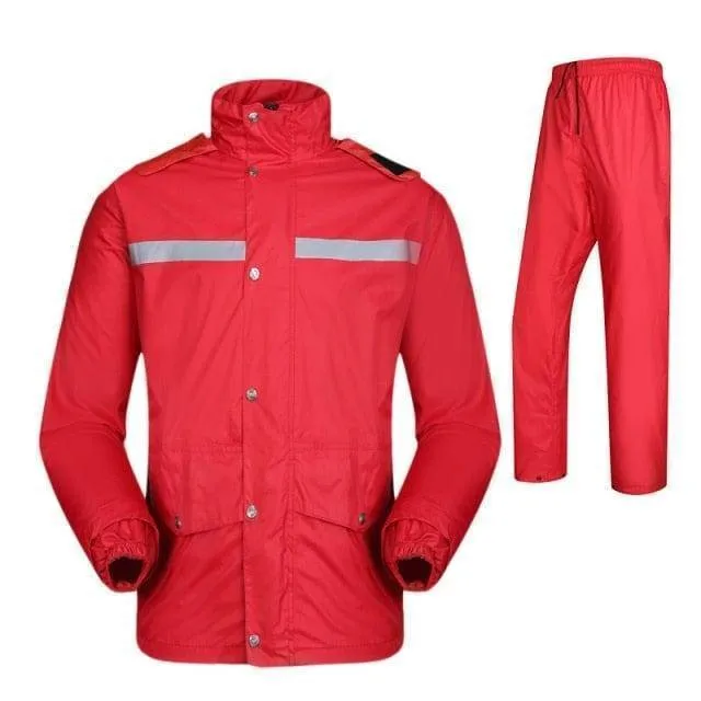 Unisex Split Raincoat Set for Hiking & Camping - Lightweight & Durable