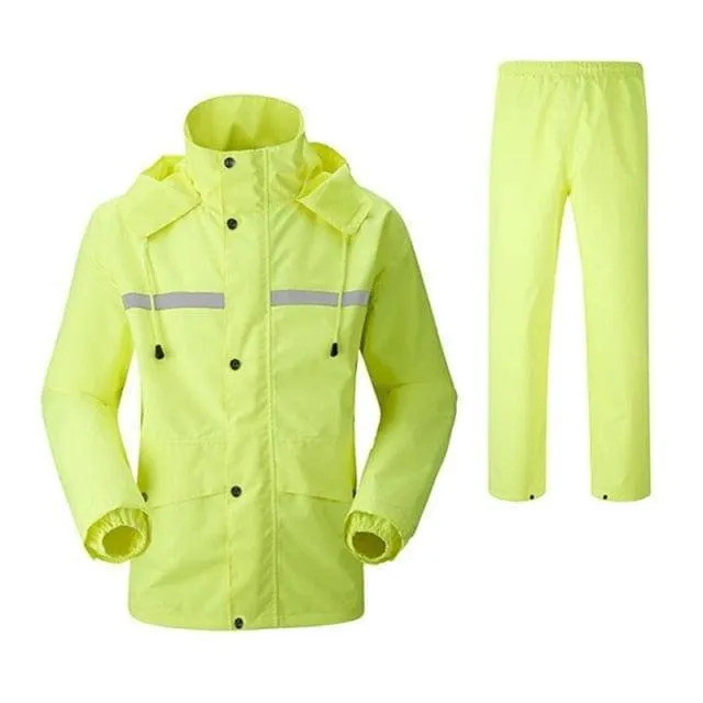 Unisex Split Raincoat Set for Hiking & Camping - Lightweight & Durable
