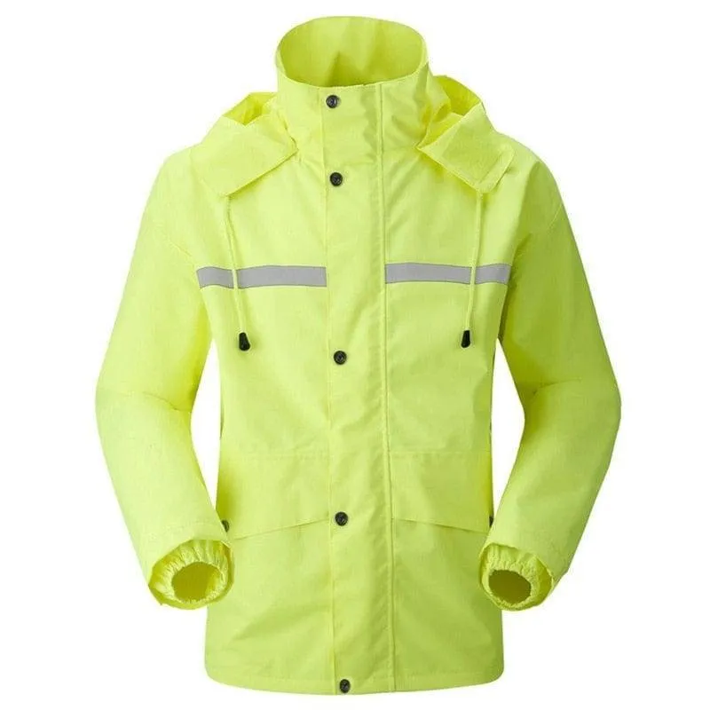 Unisex Split Raincoat Set for Hiking & Camping - Lightweight & Durable