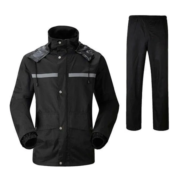 Unisex Split Raincoat Set for Hiking & Camping - Lightweight & Durable
