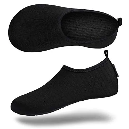 VIFUUR Water Sports Unisex Shoes Black - 4-5 W US / 3-4 M US (34-35)