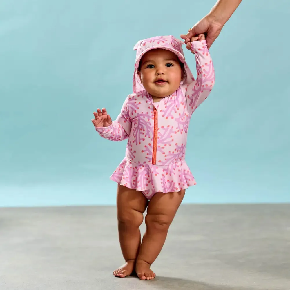 Whelk - Pink Coral UV Sun Hat