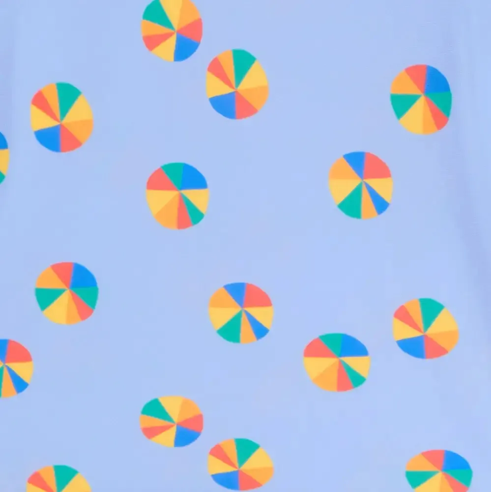Whitesands & Whelk Set - Beachball Rash Suit & Sun Hat Set