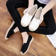 Whoholl Breathable Linen Canvas Shoes
