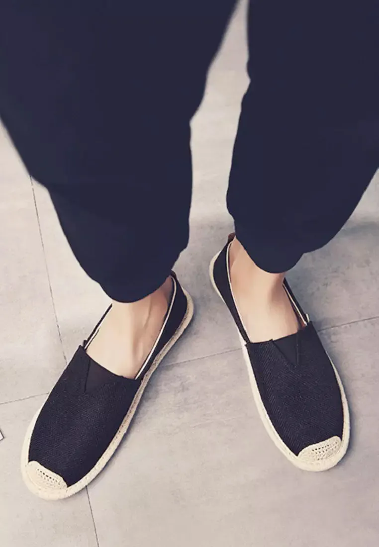 Whoholl Breathable Linen Canvas Shoes