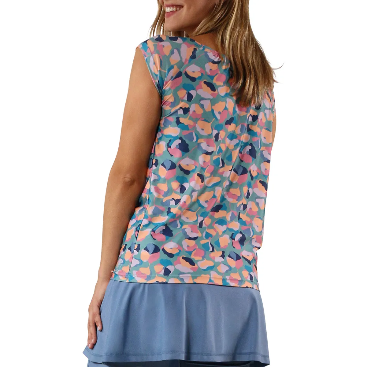 Women's Cap Sleeve Swim Tee