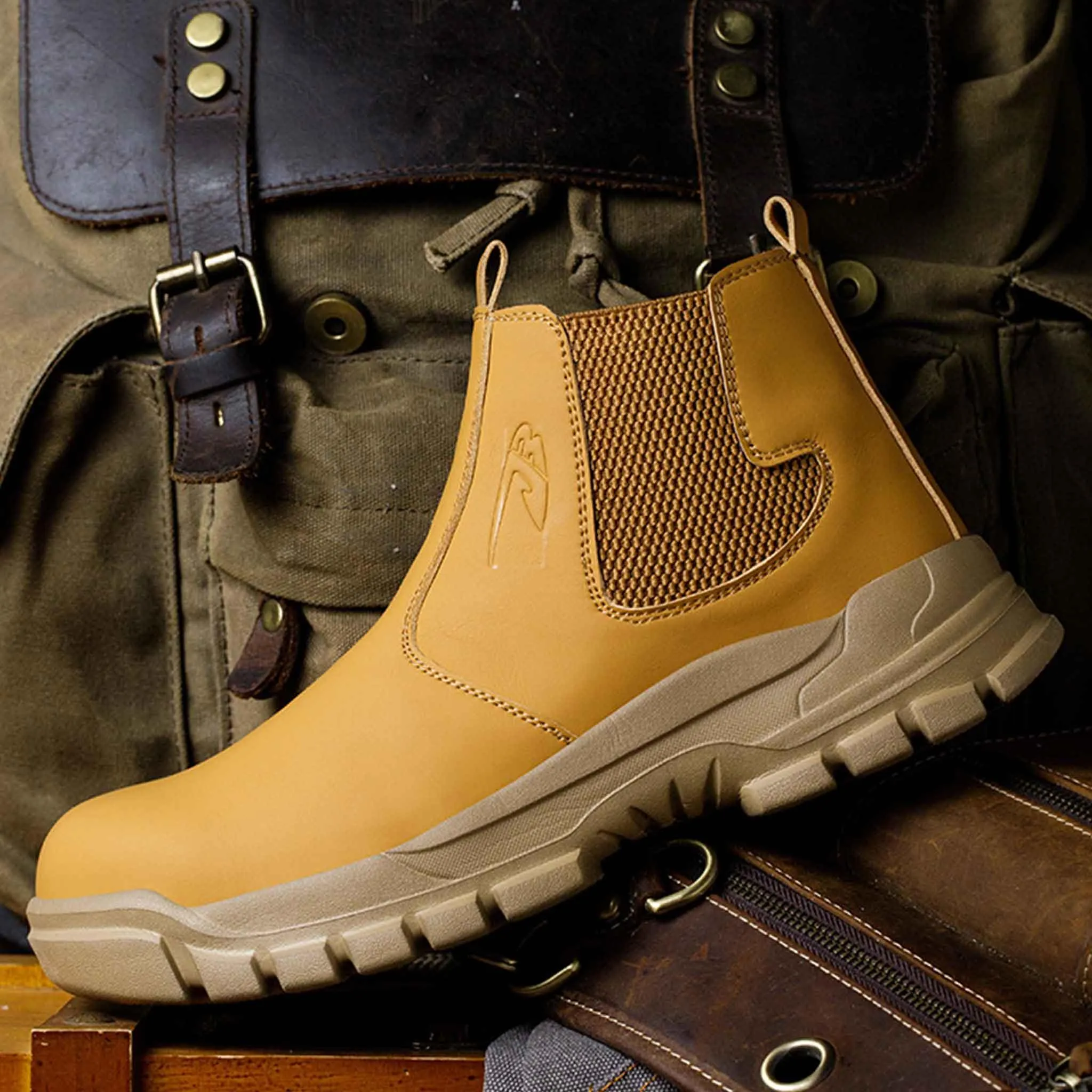 Women's Steel Toe Chelsea Boots - Waterproof | B278